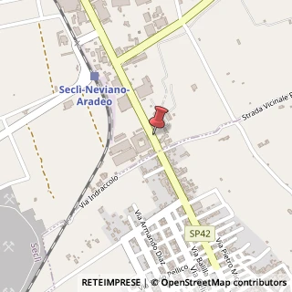 Mappa Via Garibaldi, 69, 73050 Seclì, Lecce (Puglia)
