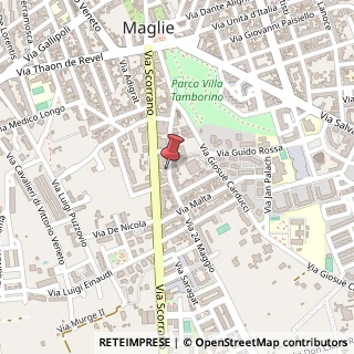 Mappa Via XXIV Maggio, 36, 73024 Maglie, Lecce (Puglia)
