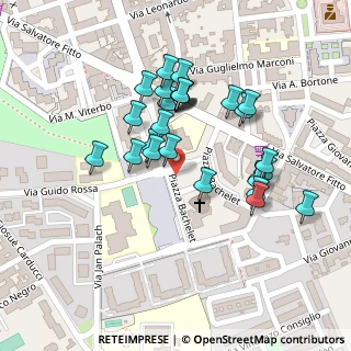 Mappa Piazza Vittorio Bachelet, 73024 Maglie LE, Italia (0.09643)