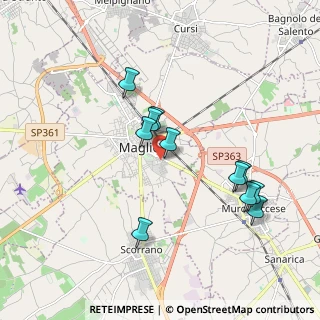 Mappa Via Don A. Giannuzzi, 73024 Maglie LE, Italia (1.90455)