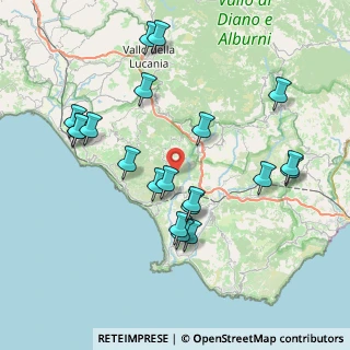 Mappa Contrada Valle degli Elci, 84070 San Mauro La Bruca SA, Italia (8.757)