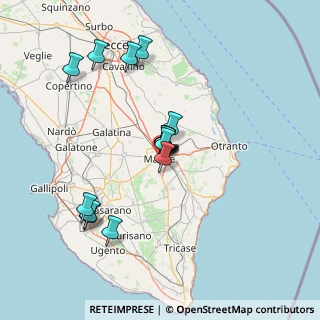 Mappa Via Giosuè Carducci, 73024 Maglie LE, Italia (12.07941)