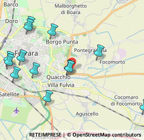 Mappa Via Eligio Mari, 44123 Ferrara FE, Italia (2.54385)