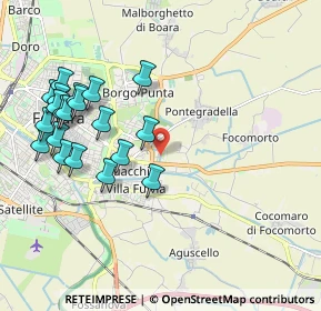 Mappa Via Eligio Mari, 44123 Ferrara FE, Italia (2.206)