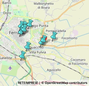 Mappa Via Eligio Mari, 44123 Ferrara FE, Italia (1.755)