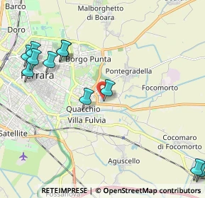 Mappa Via Eligio Mari, 44123 Ferrara FE, Italia (2.67727)