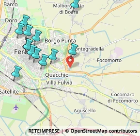 Mappa Via Eligio Mari, 44123 Ferrara FE, Italia (2.40538)