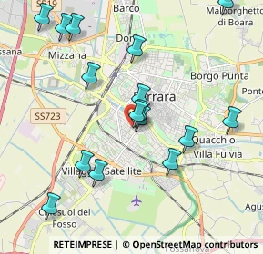 Mappa Via Tancredi Trotti Mosti, 44122 Ferrara FE, Italia (2.10813)