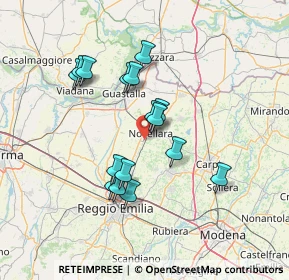 Mappa Via Albert Einstein, 42017 Novellara RE, Italia (12.28813)