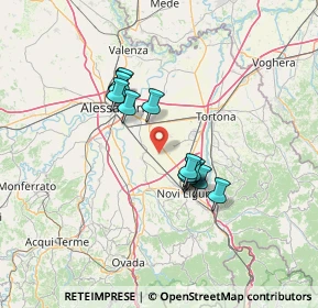 Mappa 15062 Bosco Marengo AL, Italia (10.87286)