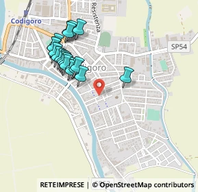 Mappa Via Rosario, 44021 Codigoro FE, Italia (0.4665)
