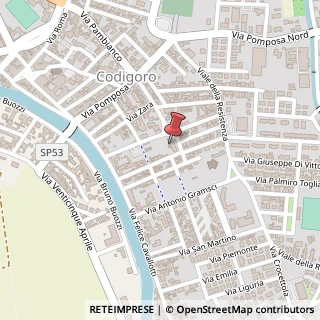 Mappa Via Rosario, 20, 44021 Codigoro, Ferrara (Emilia Romagna)
