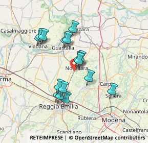 Mappa Via Emilio Alessandrini, 42017 Novellara RE, Italia (12.3175)
