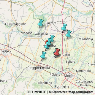 Mappa Via Emilio Alessandrini, 42017 Novellara RE, Italia (8.23)