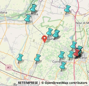 Mappa Via Emilio Alessandrini, 42017 Novellara RE, Italia (10.024)