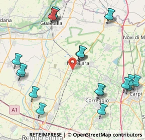 Mappa Via Emilio Alessandrini, 42017 Novellara RE, Italia (10.2705)