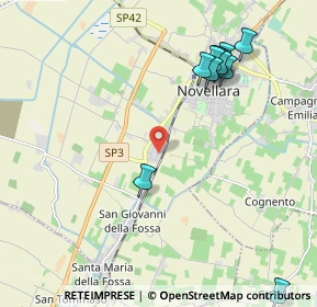 Mappa Via Emilio Alessandrini, 42017 Novellara RE, Italia (2.60333)