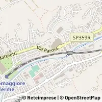 Hartă Salsomaggiore Terme
