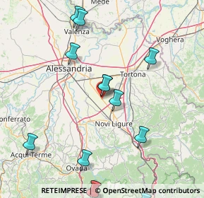 Mappa SS 35bis dei Giovi, 15062 Bosco Marengo AL (24.88526)