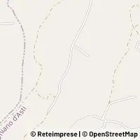 Map San Damiano d'Asti