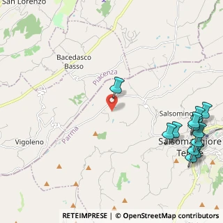 Mappa Via scipione passeri, 43039 Salsomaggiore Terme PR, Italia (3.08667)