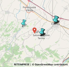 Mappa Via scipione passeri, 43039 Salsomaggiore Terme PR, Italia (6.8875)