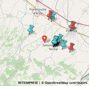 Mappa Via scipione passeri, 43039 Salsomaggiore Terme PR, Italia (5.72938)
