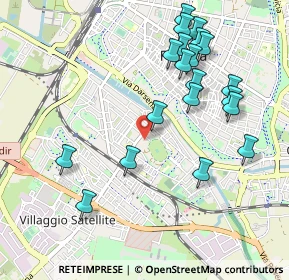 Mappa Via Silvano Balboni, 44122 Ferrara FE, Italia (1.0785)
