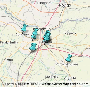 Mappa Via Silvano Balboni, 44122 Ferrara FE, Italia (6.68)