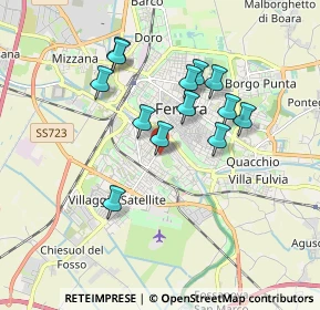 Mappa Via Silvano Balboni, 44122 Ferrara FE, Italia (1.56231)