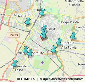 Mappa Via Silvano Balboni, 44122 Ferrara FE, Italia (1.5775)