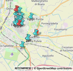 Mappa Via Carlo Massalongo, 44123 Ferrara FE, Italia (2.2625)