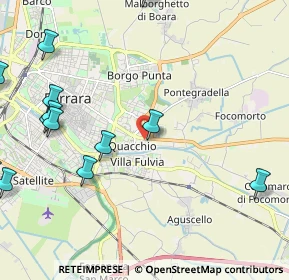Mappa Via Carlo Massalongo, 44123 Ferrara FE, Italia (2.90462)