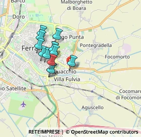 Mappa Via Carlo Massalongo, 44123 Ferrara FE, Italia (1.44769)