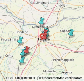 Mappa Via Ippolito Nievo, 44124 Ferrara FE, Italia (11.675)