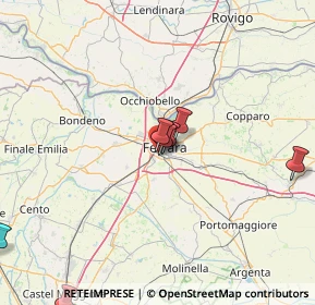 Mappa Via Ippolito Nievo, 44124 Ferrara FE, Italia (40.15105)