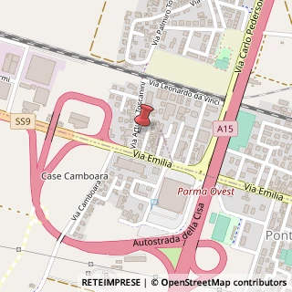 Mappa Via Arturo Toscanini, 4, 43010 Fontevivo, Parma (Emilia Romagna)