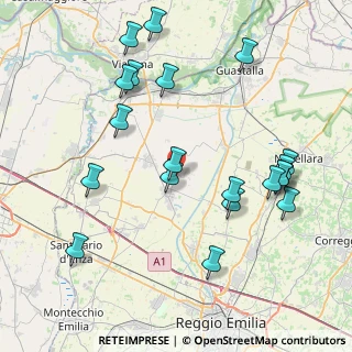 Mappa Via Prato Bovino, 42024 Castelnovo di Sotto RE, Italia (9.104)