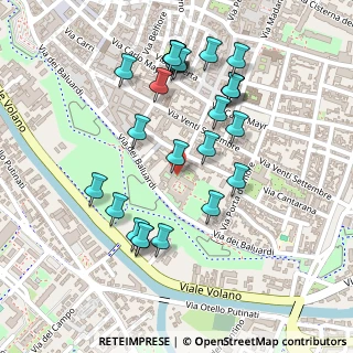 Mappa Via del Gambone, 44121 Ferrara FE, Italia (0.25926)