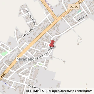 Mappa Via Argine Vecchio, 42I, 44043 Mirabello, Ferrara (Emilia Romagna)