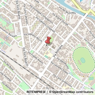 Mappa Via Gaetano Recchi, 5, 44122 Ferrara, Ferrara (Emilia Romagna)