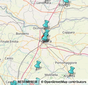 Mappa Piazzale Foro Boario, 44122 Ferrara FE, Italia (29.5005)