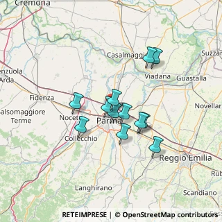 Mappa Via K. Mansfield, 43122 Parma PR, Italia (10.5275)