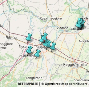 Mappa Via Galleppini, 43100 Parma PR, Italia (17.00056)