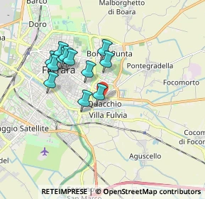 Mappa Via Belgio, 44123 Ferrara FE, Italia (1.59)