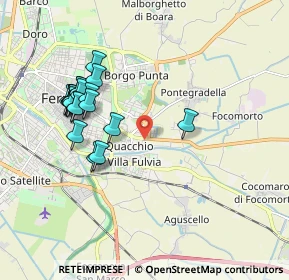 Mappa Via delle Nazioni, 44123 Ferrara FE, Italia (1.917)