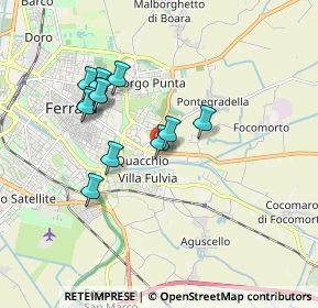 Mappa Via delle Nazioni, 44123 Ferrara FE, Italia (1.57833)