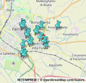 Mappa Via delle Nazioni, 44123 Ferrara FE, Italia (1.56263)