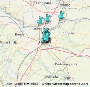 Mappa Via Giuseppe Fabbri, 44123 Ferrara FE, Italia (4.9125)