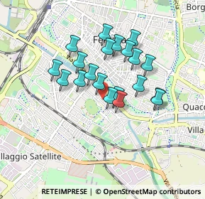 Mappa Via Giuseppe Fabbri, 44123 Ferrara FE, Italia (0.7095)